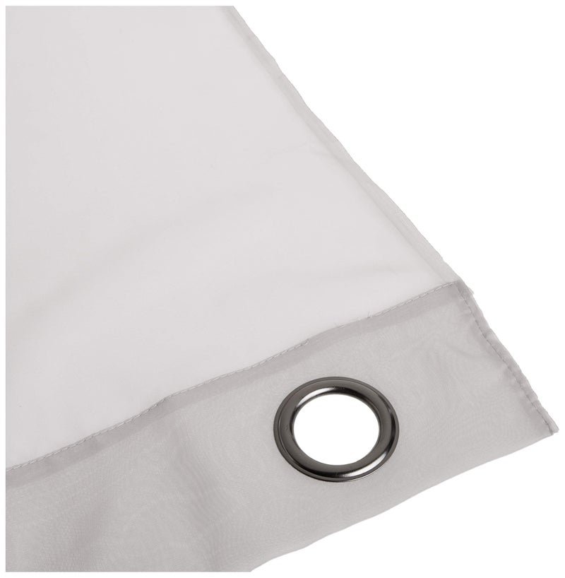 Curtainworks Soho Voile Sheer Grommet Panel, 59 by 144", Silver,1Q804304SV - Image 2